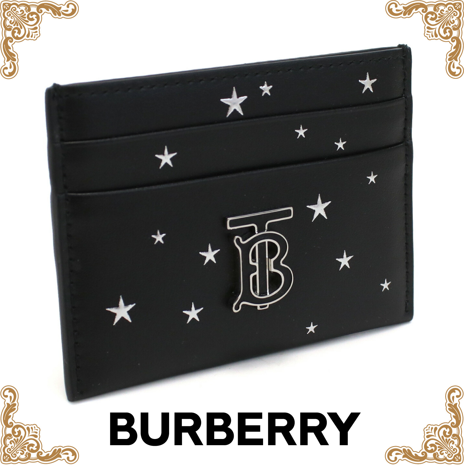 バーバリー BURBERRY  カードケース ブランド  8059532 A1189 BLACK ブラック gsw-3