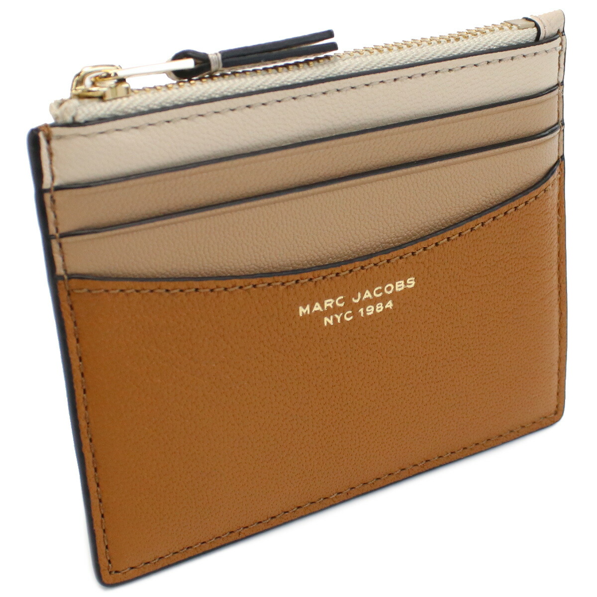 マークジェイコブス MARC JACOBS THE ZIP CARD CASE 小銭入れ ブランド  S166L03FA22 225 CATHAY SPICE MULTI ブラウン系 gsw-3