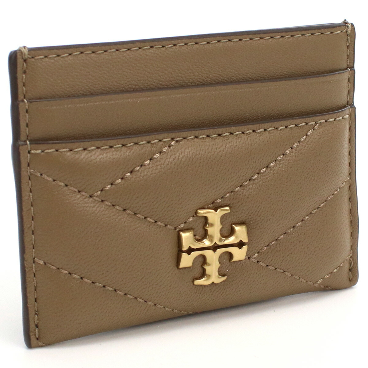 トリーバーチ TORY BURCH KIRA カードケース ブランド キラ パスケース 90345　250 SANDPIPER ブラウン系 gsw-3